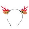 Diadema de Cuernos de Reno Navideño Pasador Diadema Hada del Bosque Popular Súper Hada Foto Foto Accesorios para el Cabello Pasador de Reno Femenino Femenino