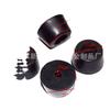 Pad de Pie de Goma en Forma de T de 20 mm, Pad Amortiguador, Pad de Pie Antideslizante, Pad de Pie para Chasis