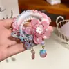 Gomas para el pelo de niña 2026 Nuevo Súper Hada Estilo Antiguo Cuerdas para moño de flor Accesorios para el pelo de niña Princesa Hanfu Bandas elásticas