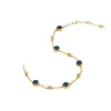 Pulsera Fina de Zafiro para Mujer, Diseño Japonés de Lujo Ligero, Regalo de Cumpleaños para Novia o Mejor Amiga, Estilo de Nicho de Alta Gama, Versátil y Elegante