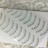 Pegatina para la Cara Pegatina de Diamantes de Imitación Perla Diamante Pegatina de Diamante Flash de Rendimiento Pegatina para Cejas Lunar de Desgarro Pegatina de Maquillaje para Ojos Pegatina para la Cara Joyería de Amor Mariposa