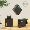 Nuevo Producto de Comercio Exterior Cargador Multifunción de 200W 3Usb+3Pd para Teléfono Móvil Cabezal de Carga Rápida Seis en Uno 5V2.4A Regulaciones Europeas, Americanas y Británicas