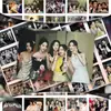 128 Pegatinas de Retrato Grupal de las Cinco Bendiciones, Popular Drama Cinco Bendiciones, Drama Grupal de Vestuario Antiguo, Pegatinas Periféricas de Aspecto Atractivo DIY