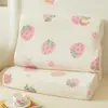Fundas de Almohada de Terciopelo de Leche y Látex, un Par de Fundas de Almohada para Niños 30X50, Funda Interior para Núcleo de Almohada de Memoria, Moderno y Sencillo
