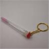 Comércio Exterior Transfronteiriço Nova Chaveiro Transparente Independente Cravejado com Diamantes Pincel de Máscara Tubo Curto Pincel de Máscara Descartável Haste de Cristal