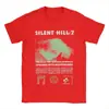 T-shirt de Algodão Tamanho EuropeuCamisetas Masculinas Silent Hill 2 Camiseta de Algodão Europeu e Americano Outros