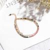 Pulseira Citrino Fantasma Verde Natural Contas Feminina Cristal Rosa Cristal Morango Joia de Mão Casal Pulseira Pedra da Lua Atacado