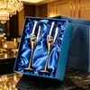 Copos de Vinho Tinto de Haste Alta de Vidro de Cristal Copos de Champanhe Conjunto de 2 Copos de Champanhe Criativos em Forma de Coração para Casa Em Estoque Atacado