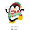 Nuevos Globos Navideños con Forma de Pingüino con Lazo y Hombre de Jengibre Decoración para Fiesta Navideña Globos de Papel de Aluminio