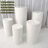 Soporte para Postres Cuadrado Redondo Cilíndrico de Boda Rectángulo Geométrico Marcador de Camino Adornos de Hierro Forjado Mesa de Recepción de Boda Florero Adornos