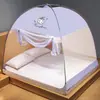 Amazon Transfronterizo Espacio Grande Puerta en U Sin Instalación Cómodo Transpirable Anti-Mosquitos Mágica Yurta Mosquitero Fabricante Venta al por Mayor
