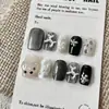 Manicura Simple Color Caramelo Macarrón Dibujo Animado Aleación Perro Globo Colorido DIY Popular Joyería para Uñas Accesorios