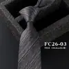Masculino Formal de Negócios Casual Inglês Marrom Amarelo Toque de Luxo Cor Sólida 8CM Amarrado à Mão Em Estoque Atacado 1200 Fios