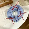 Em estoque atacado feito à mão DIY alta elasticidade elástico de cabelo anel de cabelo para coque de menina corda de cabelo anel de cabelo