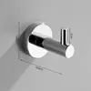 Estante para toallas de acero inoxidable 304, instalación sin taladro, estante de almacenamiento para baño, barra para toallas de baño, accesorios de baño