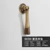 Novo Estilo Chinês Retrô Puxador de Noz para Porta de Armário Puxador de Latão Gaveta Latão Estilo Antigo Bola Redonda Pequeno Puxador Coleção