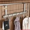 Gancho de porta gancho de parede sem furos forte capacidade de carga gancho para roupas e chapéu de entrada gancho para casaco cabide
