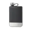 Cantil Pequeno de Aço Inoxidável 304 Transfronteiriço 9oz Quadrado Meio Libra Portátil para Exterior Metal Personalizado Plano Atacado Cantil Portátil