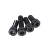 Tornillos de Cabeza Cilíndrica Hexagonal de Acero Inoxidable 304 Negro Venta al por Mayor Tornillos de Cabeza Cilíndrica Hexagonal Moleteados M3M4M5M6M8M10