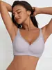 Novo Sutiã Cruzado Europeu e Americano, Suporte Push-Up Confortável, Roupa Íntima Sem Costura, Busto Grande Parece Menor, Sutiã Esportivo Anti-Queda para Mulheres