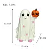 Decoraciones Creativas de Halloween Transfronterizas, Adornos Lindos de Fantasma para Escritorio, Manualidades de Resina para Sala de Estar del Hogar, Tridimensional