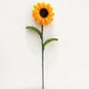 Girasol Sonriente Terminado Hecho a Mano DIY Flor Eterna Simulación Ramo Día del Maestro Día del Niño Regalo Puesto de Mercado Nocturno