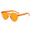 Gafas de Sol para Niños, Gafas de Sol de Colores Caramelo para Niños, Gafas de Una Pieza sin Montura Listas para Usar, Gafas de Sol de Exportación para Hombres y Mujeres
