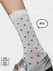 Calcetines Zhuji Estilo Delgado Primavera y Verano Cuatro Estaciones Lunares Japoneses Estilo Ins Calcetines Holgados de Moda Calcetines de Encaje para Mujer Coreanos Sin Costuras