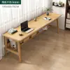 Mesa de Caligrafia Chinesa, Mesa para Caligrafia e Pintura, Pés de Madeira Maciça para Casa, Mesa de Caligrafia com Pincel Estilo Antigo, Mesa de Estudo Dupla, Bancada Longa