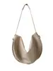 Bolso Cruzado de Hombro Único Nuevo de Moda Versátil Forma de Media Luna para Viajes Diarios, Simple y Versátil, Bolso de Axila Estilo Perezoso y Relajado