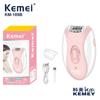 Depiladora Eléctrica Kemei para Mujer Depiladora Corporal Completa Zona Íntima Portátil Impermeable Depilador al por Mayor Km-189B