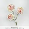 Rosas Simuladas de Montaña Nevada, Flores Artificiales con Acabado de Alta Gama, Productos Terminados para Decoraciones de Bodas, Decoraciones de Sala de Estar, Arreglos Florales, Flores de Plástico