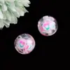 Cuentas Redondas de Frutas Accesorios para Joyería DIY Cuentas Sueltas Cuentas con Agujero Recto Cadena para Teléfono DIY Cadena para Llaves Cadena para Bolsa Accesorios