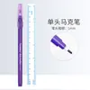 Marcador de Tinta Semi-Permanente Coreano, Bolígrafo de Posicionamiento de Doble Punta, Bolígrafo para Dar Forma a las Cejas, Bolígrafo de Línea, Herramienta para Tatuaje de Cejas