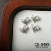 Decorações de Laço com Zircônia para Nail Art, Não Desbota, Unhas Wearable de Luxo Leve, DIY para Capinha de Celular, Laço com Zircônia que Preserva a Cor
