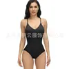 Comercio Exterior talla grande Abertura en la entrepierna Abertura oculta en la entrepierna Hebilla oculta Traje Jumbo Tirantes Body Tonificación del abdomen Cadera Cintura Fuerte Traje sin costuras