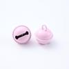 Campana pequeña de 22 mm de color, accesorios de joyería, llavero, pintura metálica de color caramelo, campana decorativa DIY para mascotas.