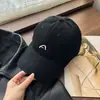 Boné de Baseball Simples Bordado com a Letra 'a' para Mulheres, Novo Casual Versátil de Tecido Escovado, Top Macio, Boné Bico de Pato para Afinar o Rosto, Par