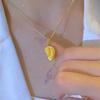 Nuevo Diseño Estilo Coreano Colgante de Durian para Mujeres para Mantener Tu Vida Collar de Celebridad de Internet Moda de Nicho Cadena para el Cuello Versátil
