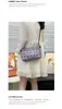 Bolsa Tofu Geométrica Original Japonesa Bolsa com Cordão Acolchoada Bolsa de Ombro Versátil Bolsa de Braço da Moda Bolsa Transversal Feminina
