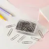 Fornecimento Transfronteiriço Clips de Papel Grandes Coloridos de Macaron, Clips de Papel Coloridos, Marcadores de Página Prateados Niquelados, Clips de Papel para Papelaria de Escritório