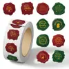 Pegatinas Navideñas Populares en Varios Estilos, Pegatinas de Tatuaje de Regalo de Navidad, Pegatinas en Rollo, Pegatinas Navideñas