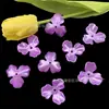 Perla de imitación flor de plástico liso ABS versión coreana de pendientes Magnolia estéreo pétalo accesorios para el cabello accesorios de joyería diy al por mayor