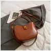 Bolso de Axila de Aspecto Retro de Alta Calidad para Mujer 2025 Nuevo Bolso Cubo Simple Textura de Nicho Hombro Único Cruzado Bolso para Teléfono Móvil