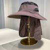 Sombrero de Pescador Impermeable de Secado Rápido para Hombre, Sombrero de Verano para Senderismo y Montañismo al Aire Libre, Ala Ancha, Protección Solar Anti-UV