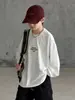 Sudadera holgada de manga larga para niño, estilo primavera y otoño, marca de moda, top casual infantil tipo dos piezas, chaqueta versátil para niños mayores, otoño