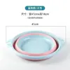 Lavabo Plegable para Hogar Dormitorio de Estudiantes Portable Plegable Pequeño Lavabo Lavabo para Ropa Tamaño Grande Lavabo