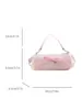 2026 Verão Novo Estilo Exquisite Bolsa de Mão com Laço Feminina Bolsa de Ombro Transversal Pingente Fofo Atacado Bolsa Feminina