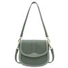 Bolso de hombro texturizado para mujer, bolso bandolera de diseño de nicho, bolso de sillín combinable, novedad de 2022