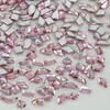 K9 Imitación Huazi 1:1 Rojo Rosado Bordes Invertidos Fondo Plano Diamante Forma Especial Anticaída Lujo Ligero DIY Joyería de Diamante Corazón Brillante Diamond para Uñas